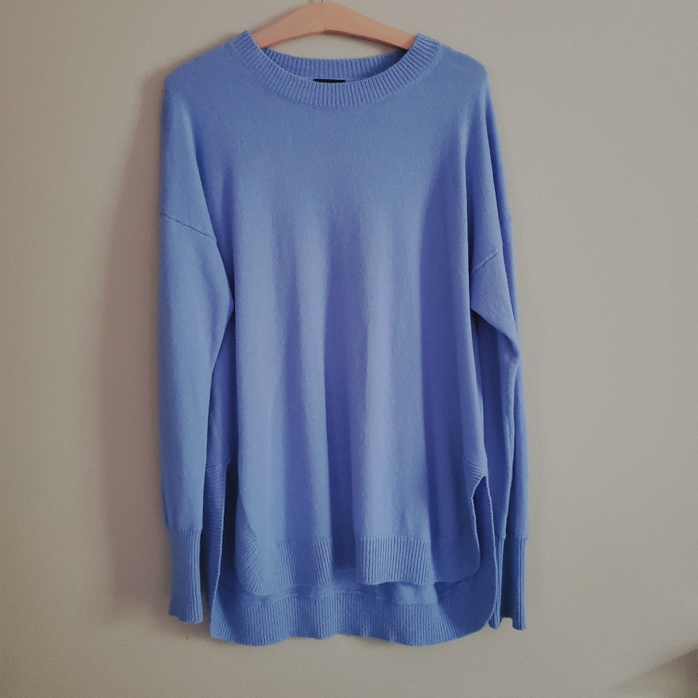 J. Crew Sky Blue Crew Neck Sweater